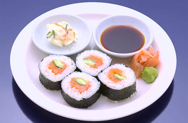 Salmon Sushi Roll [4]