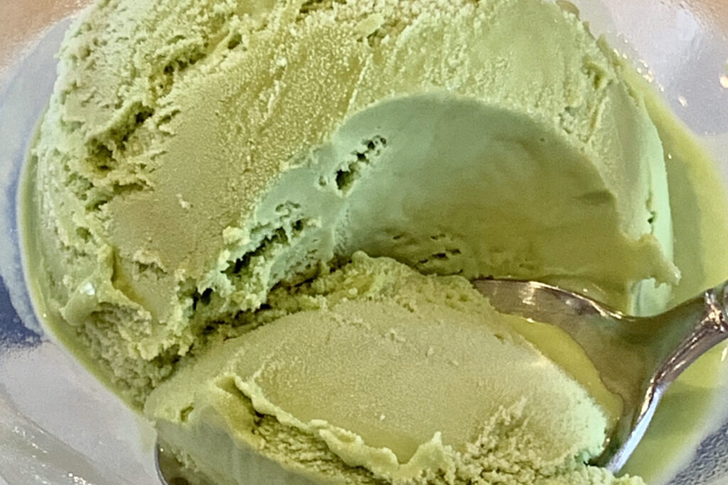 Matcha ice cream