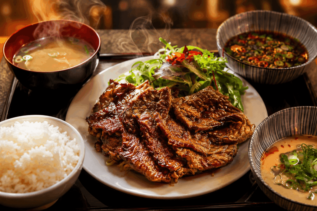 Yaki Shabu set meal
