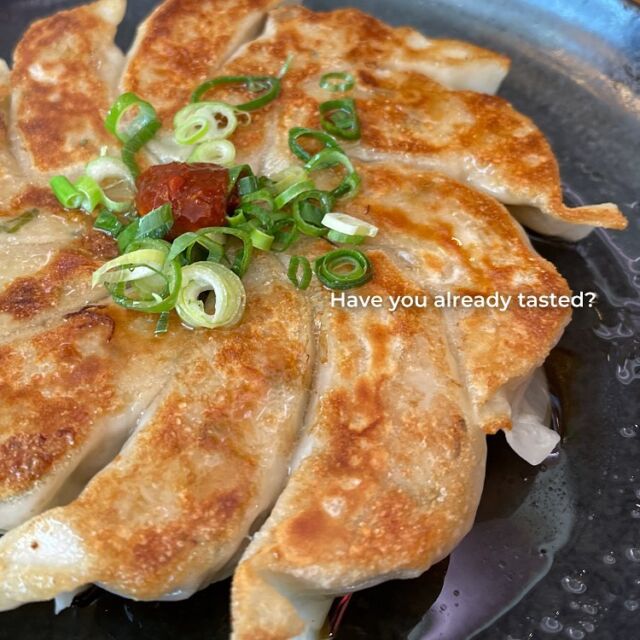 Juicy W gyoza 🥟 🥟🥟✨
Perfect match with beer🍺😆
.
.
Our gyoza is made with a specialized gyoza frying tool, which allows us to serve up each and every piece fried to perfection. Ichibanboshi’s unique garnish and plating is an understated method that ensures you enjoy the crisp shell right to the last bite. We recommend a nice frosty beer with our gyoza, to fully enjoy the sensation of discovering the juiciness that hides inside when you bite into the crispy shell.
.
.
Take away:
* Ritual 
 please call us before you come to pick up your food:)
.
Delivery: 
* Uber
 * Doordash 
* Hungry Panda
.
@ichibanboshiaus 
.
Regular OPENING HOURS
●Sydney City
11am-9pm 7days
●Sydney Express
11am-4pm 7days
●Bondi Junction
11am-8:30pm except Tuesday
.

#gyoza #ichibanboshiaus #izakaya 
#japaneserestaurant #sydneyfoodieshare 
#sydneyjapanesefood #japanesefood